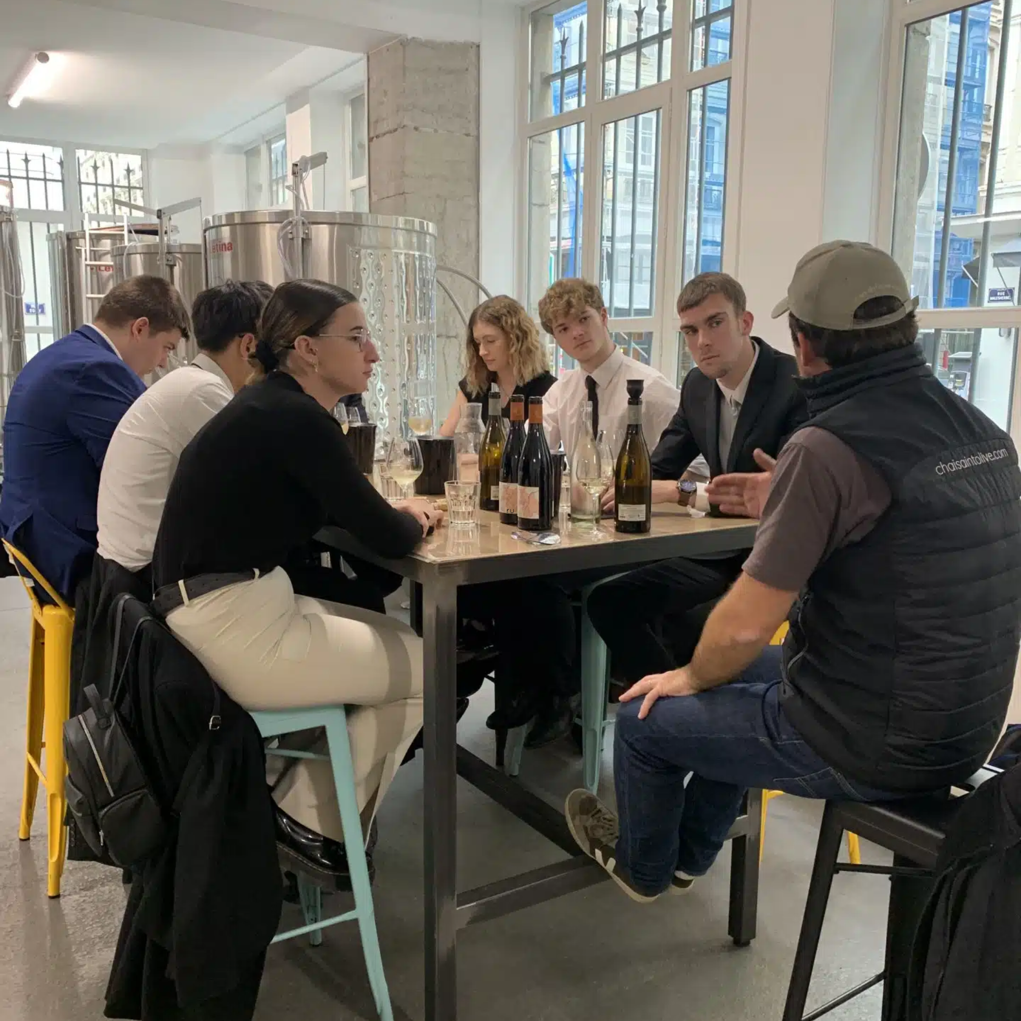 chai saint olive dégustation lyon