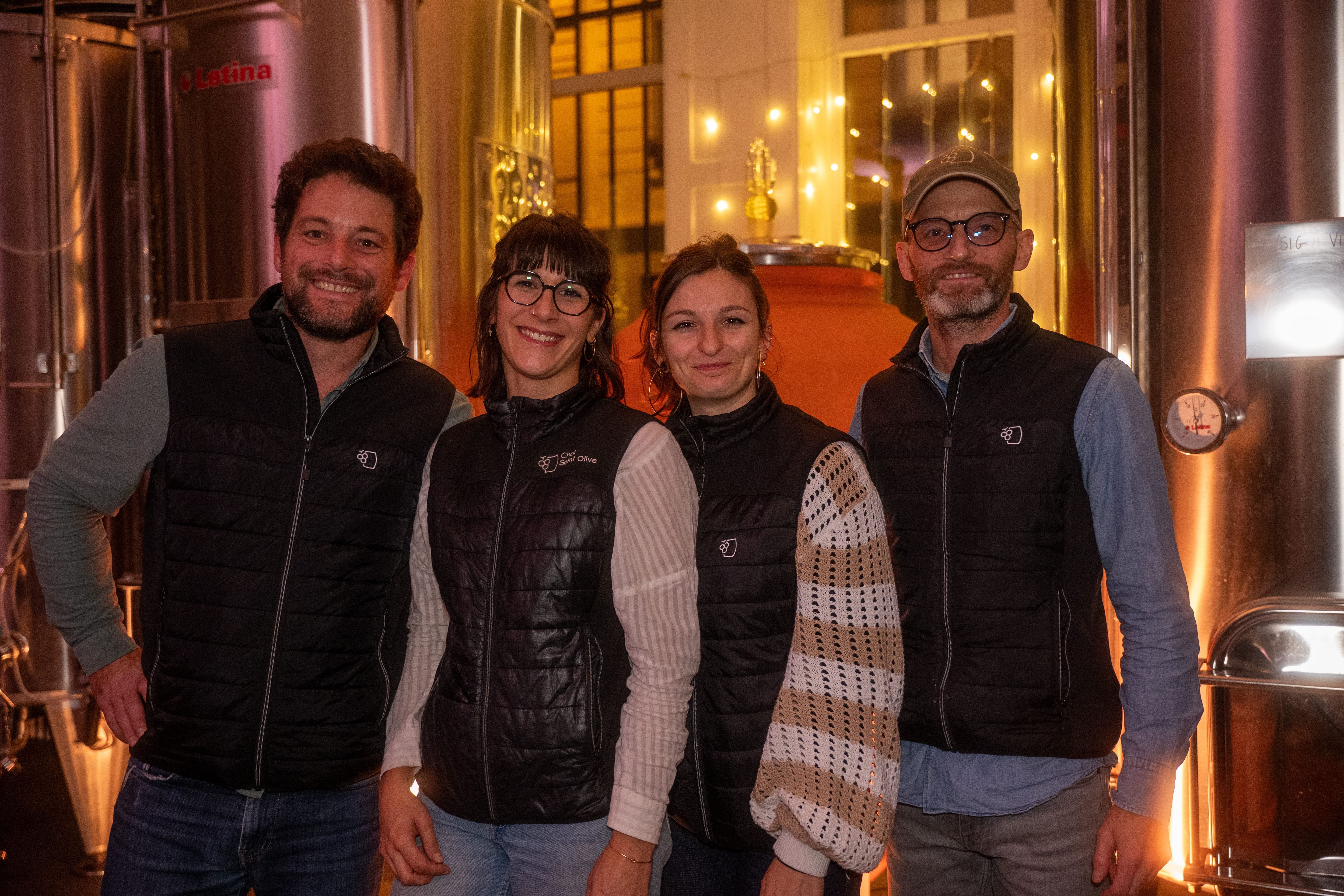 Equipe du Chai Saint Olive Lyon