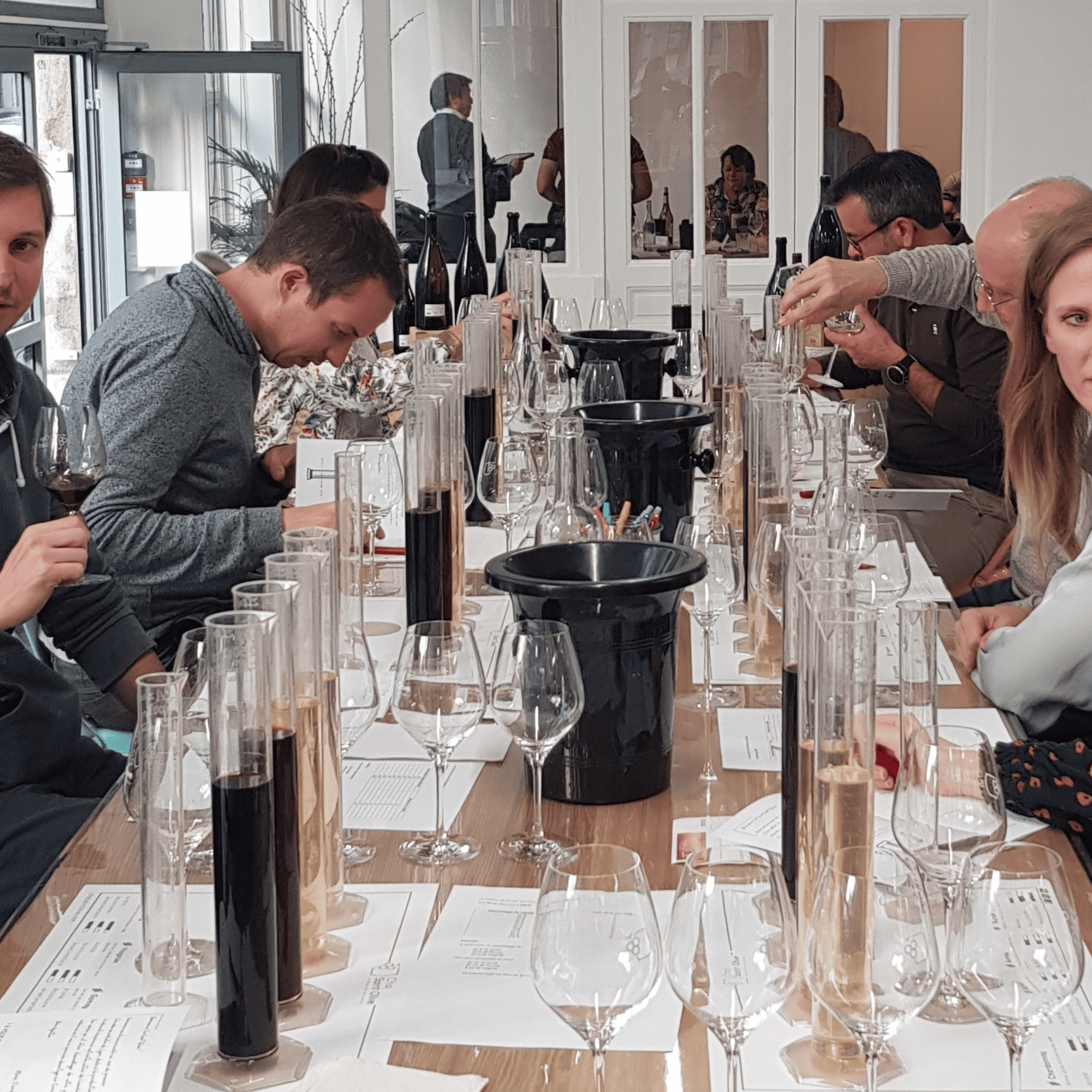 Atelier assemblage vin chai saint olive