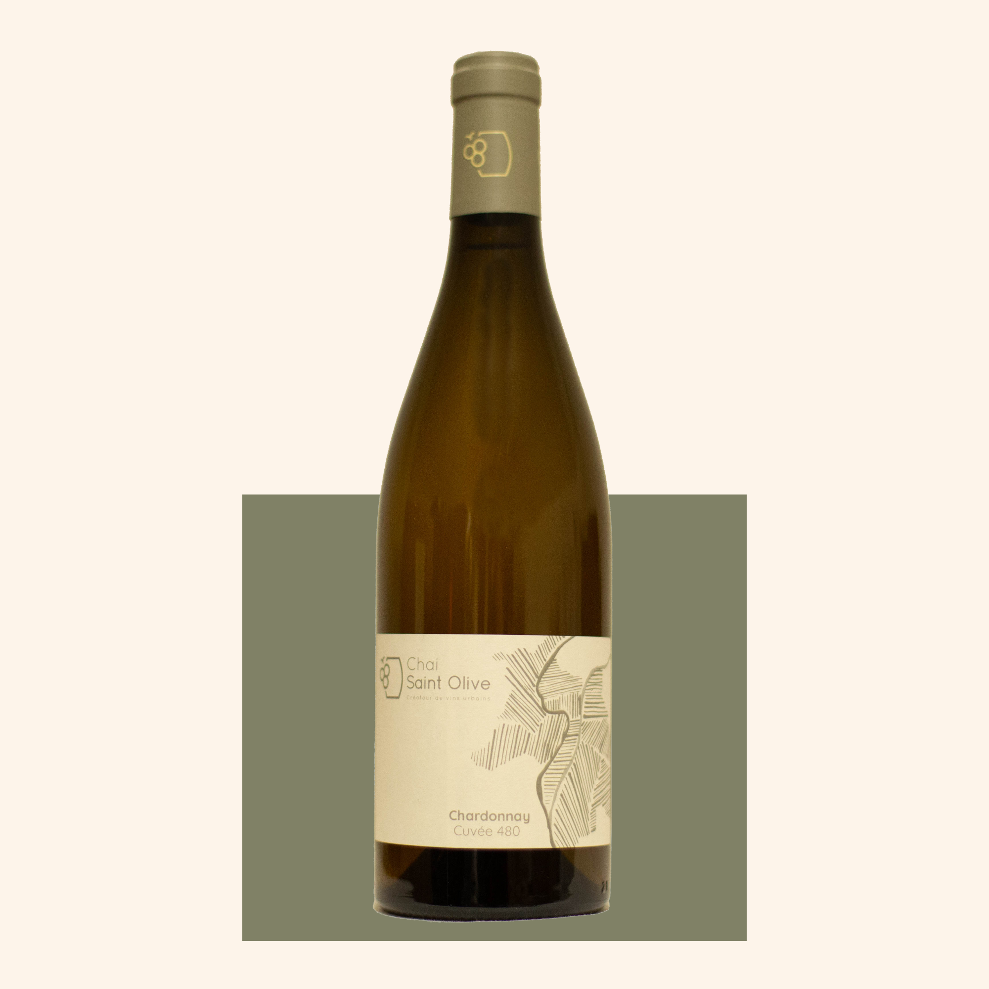 vin chardonnay 480 chai saint olive