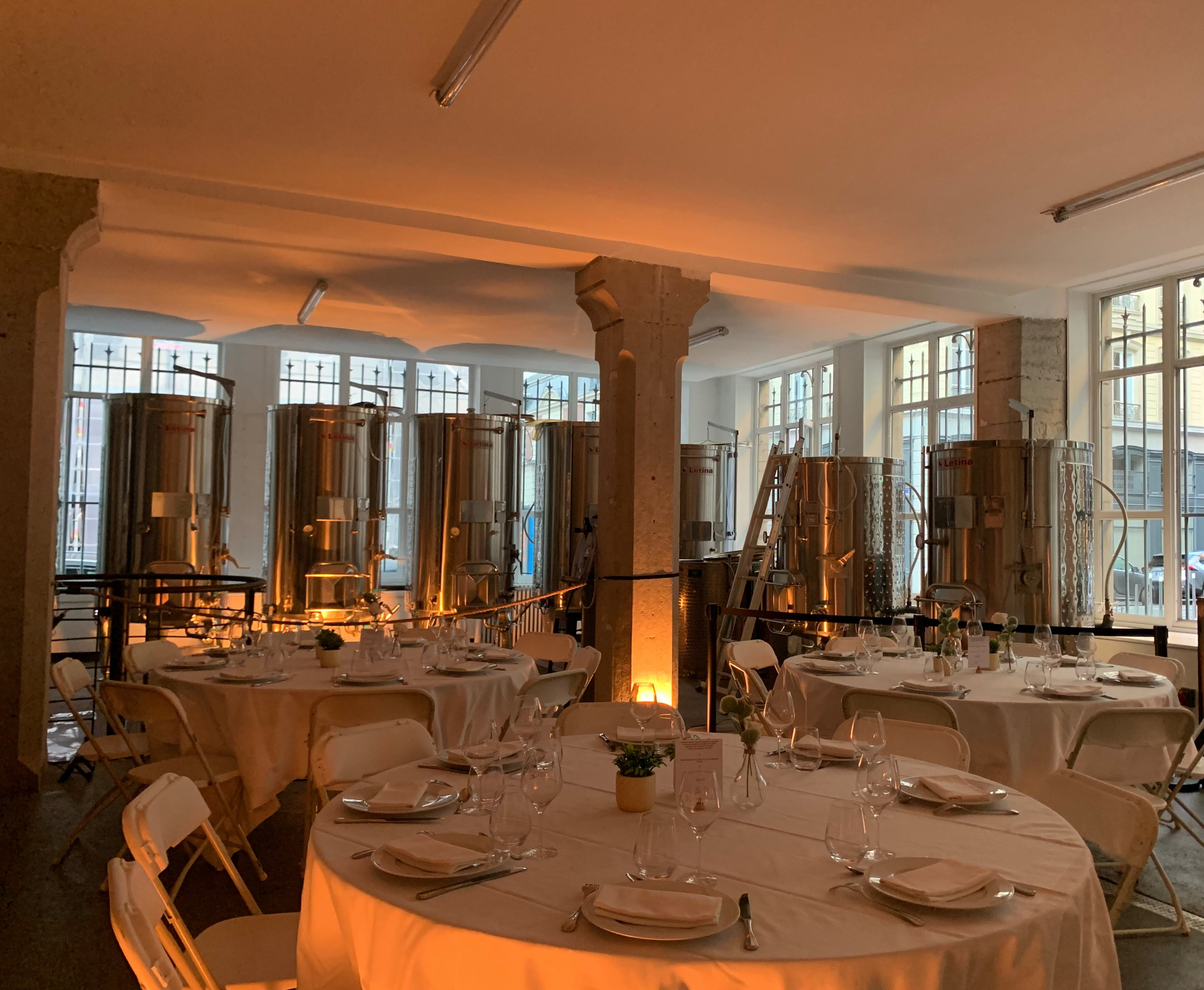 Diner au Chai Saint Olive