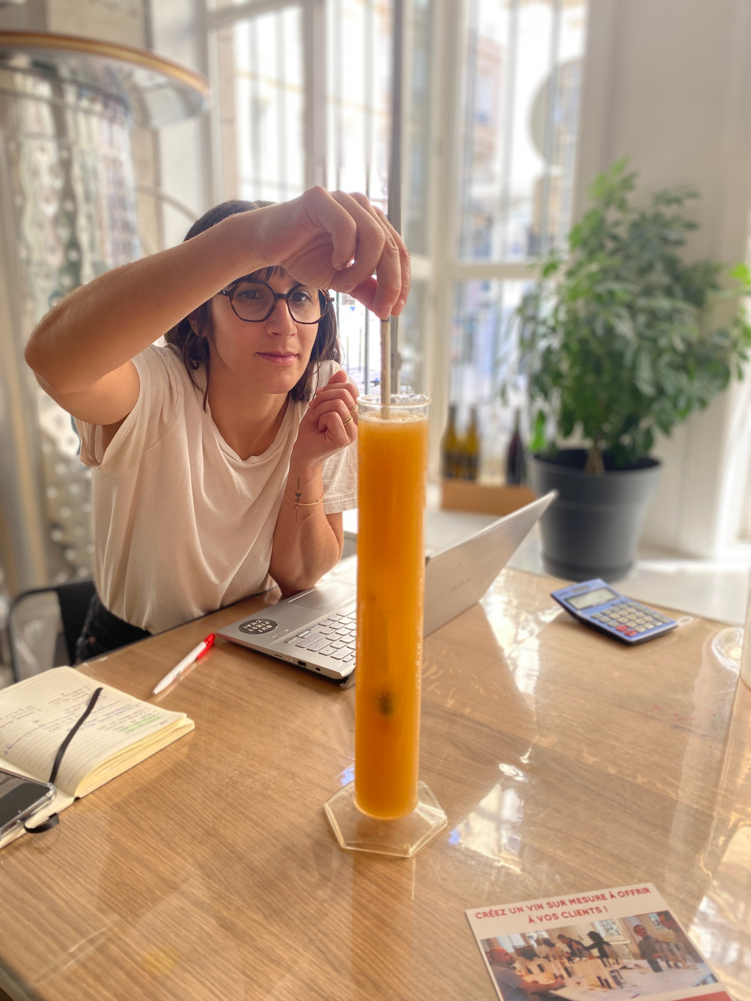 Marie Ody, maîtresse de chai au Chai Saint Olive, Lyon
