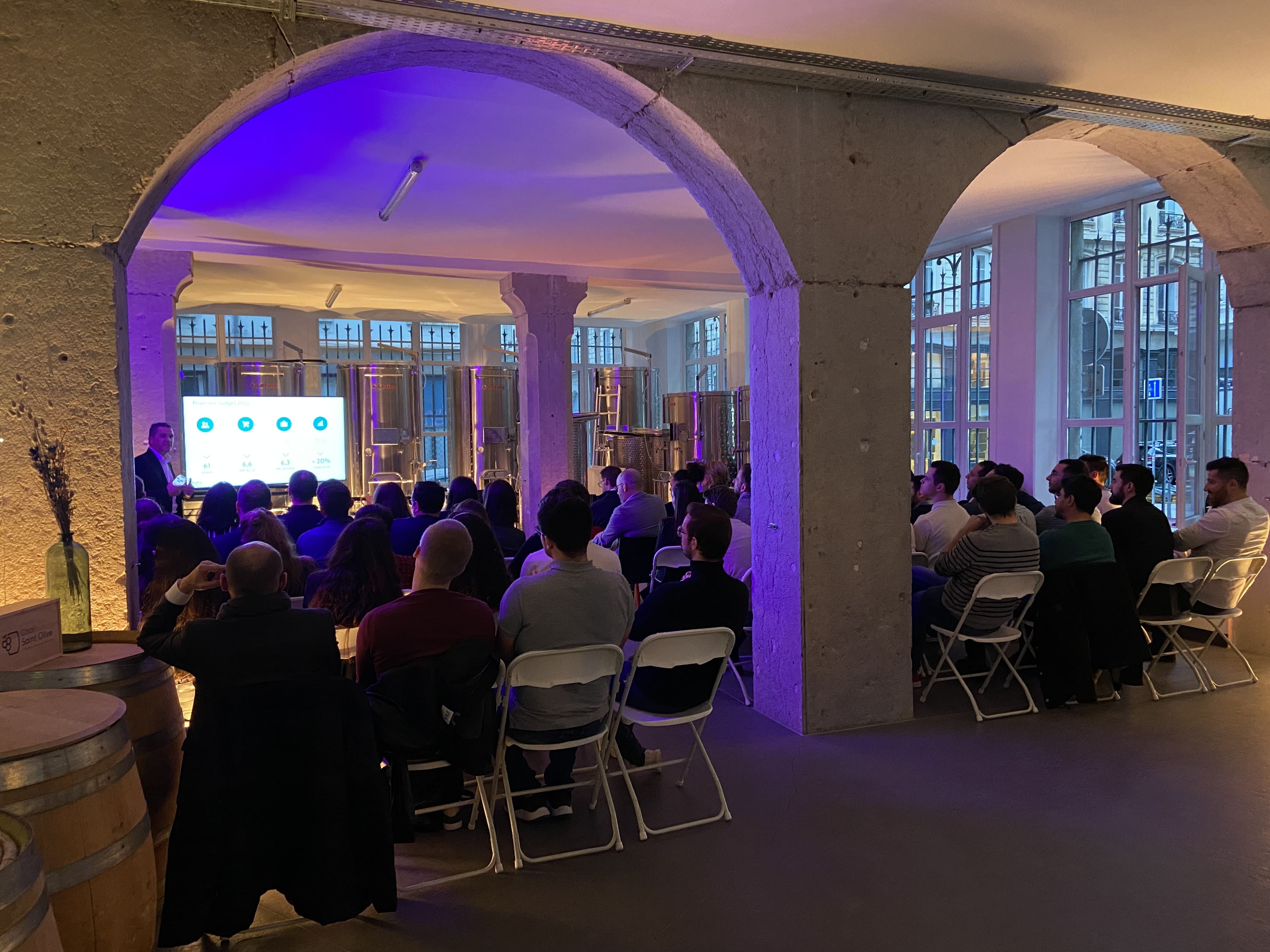 Salle de séminaire à Lyon au Chai Saint Olive