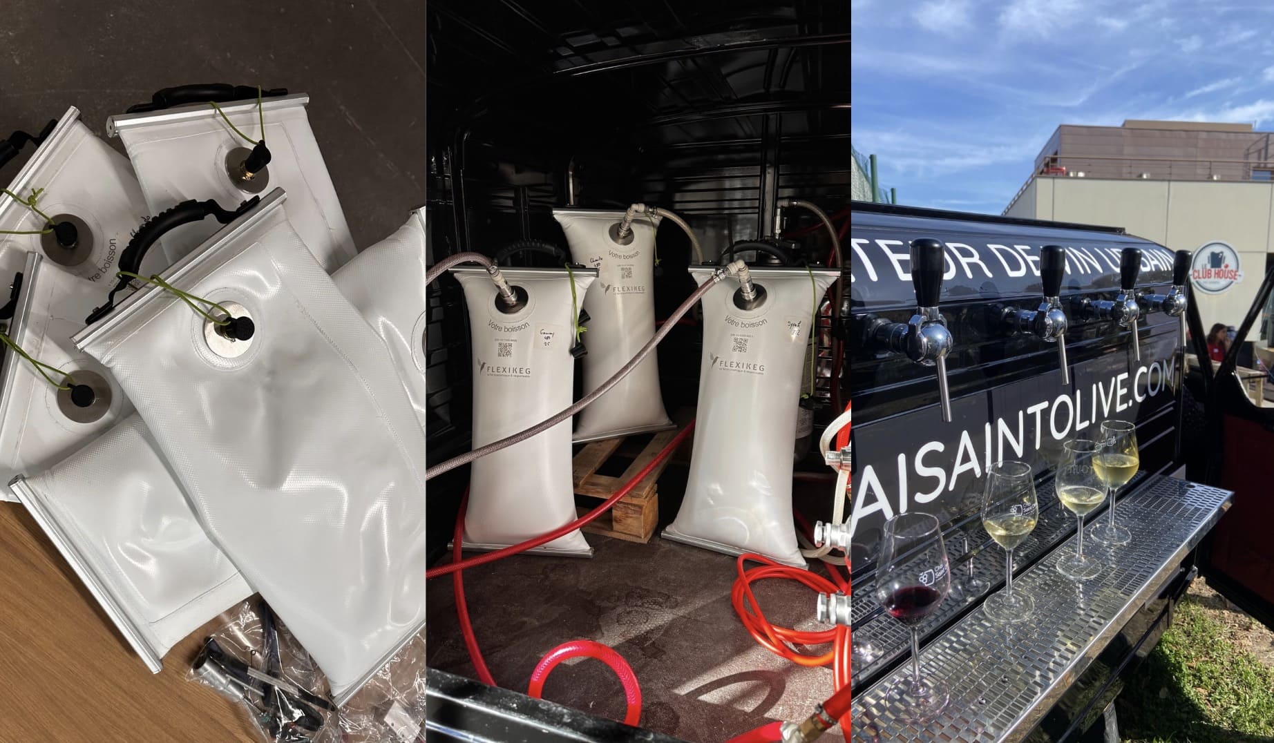 Flexikeg au Wine Truck du Chai