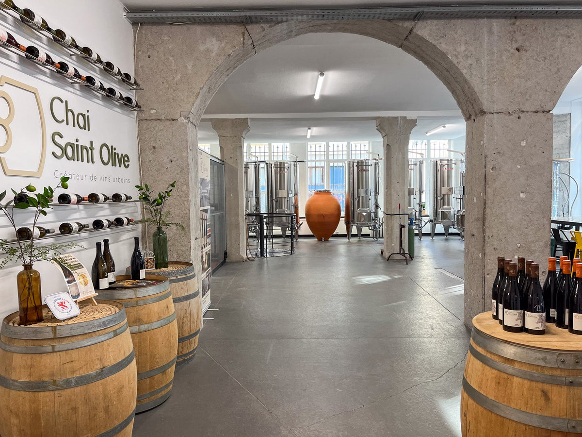 Chai Saint Olive Lyon chai urbain vins