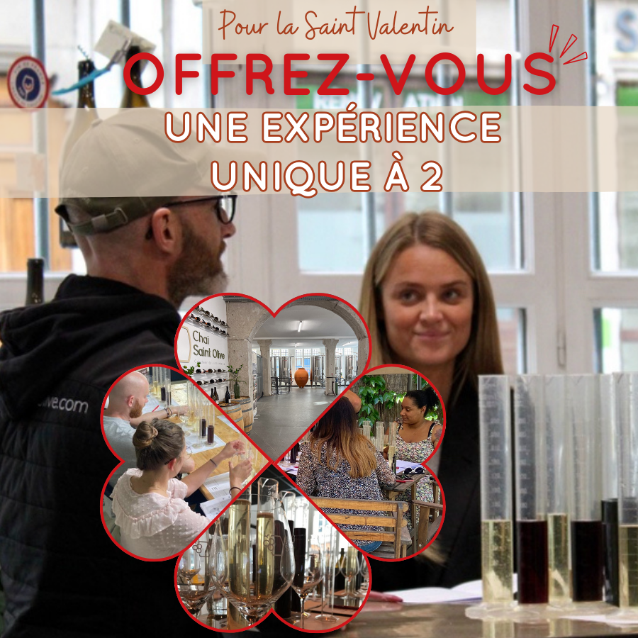 Offre atelier vin Saint Valentin