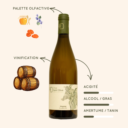 infos viognier cuvée 812 vin blanc chai urbain 