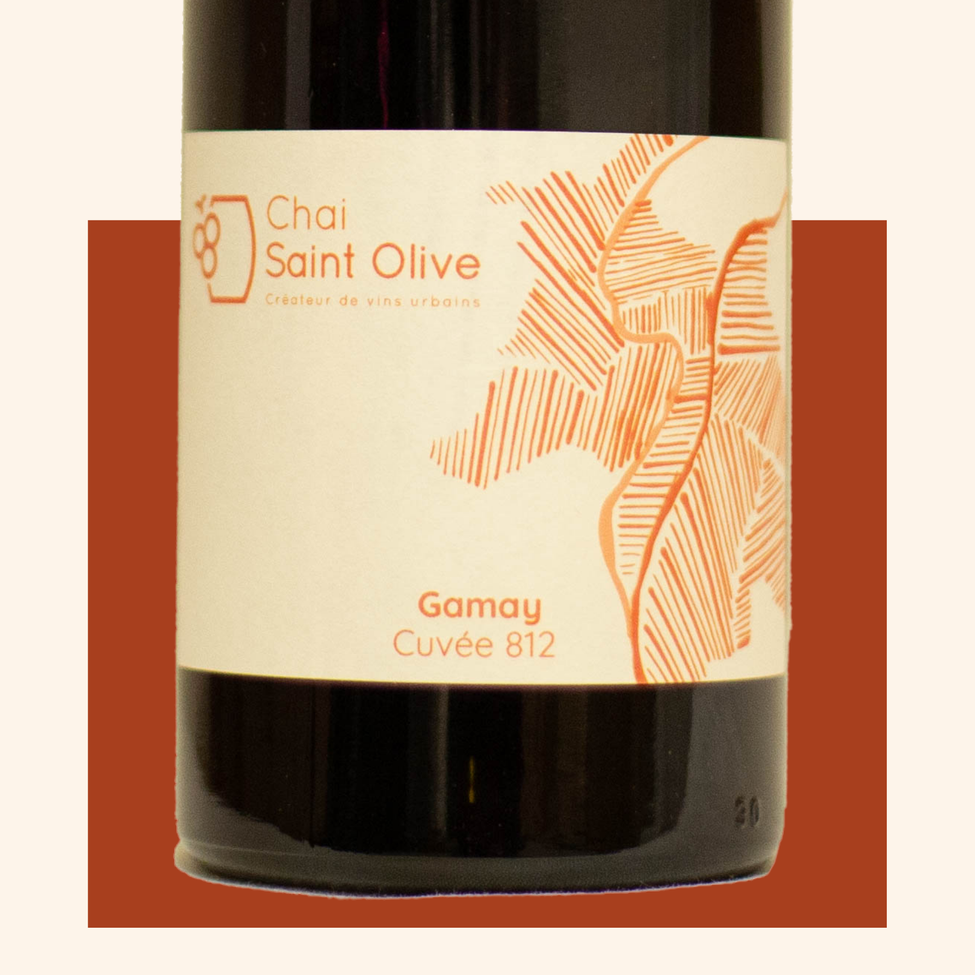 gamay cuvée 812 chai saint olive
