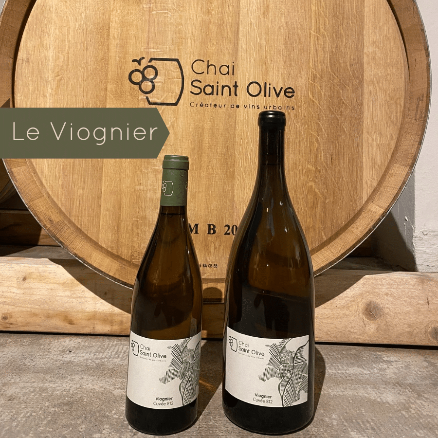 Vin urbain en Viognier de la Cuvée 812 du premier chai urbain de Lyon - le Chai Saint Olive