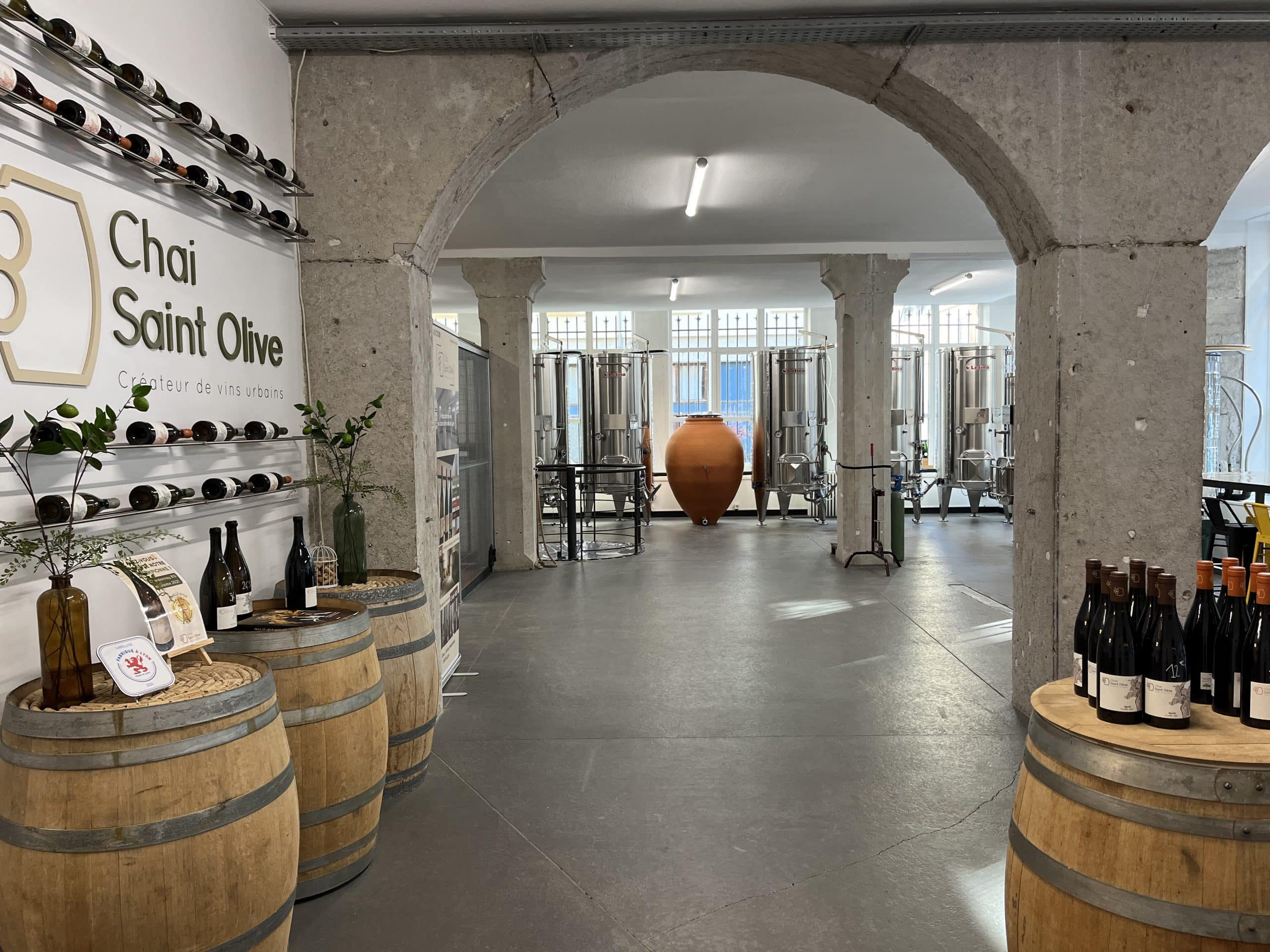 Chai Saint Olive l Premier Chai de vinification de Lyon